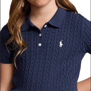 Navy Blue Kids Ralph Lauren Polo Sweater
